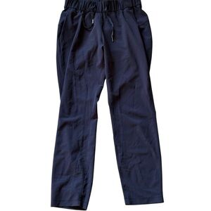 Lululemon On the Fly Pant Pants High Rise Ankle Drawstring Size 4 Gray